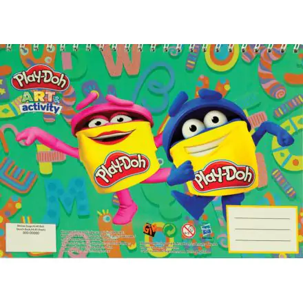 Play-Doh A/4 Spiral Sketchbook, Drawing Book, 40 pagini poza produsului