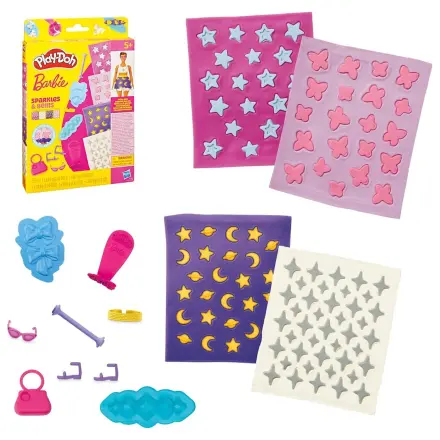 Play-Doh Barbie Sclipiri si Bijuterii poza produsului