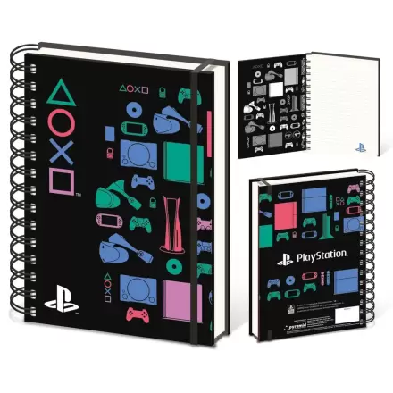 Caiet PlayStation A5 poza produsului