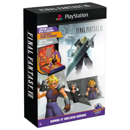 PlayStation Final Fantasy VII Burning at Nibelheim Diorama - Diorama poza produsului