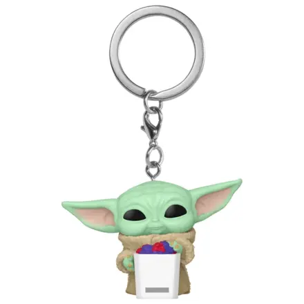 Pocket Funko POP Keychain Star Wars: The Mandalorian & Grogu - Grogu poza produsului