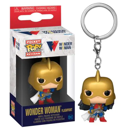 Breloc Pocket POP DC Comics 80Th Wonder Woman Flashpoint termékfotója