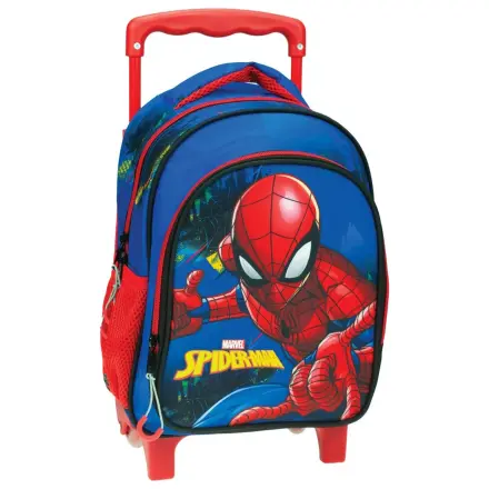 Spider-Man Blue Ghiozdan Preșcolar cu Roți Geantă 30 cm poza produsului
