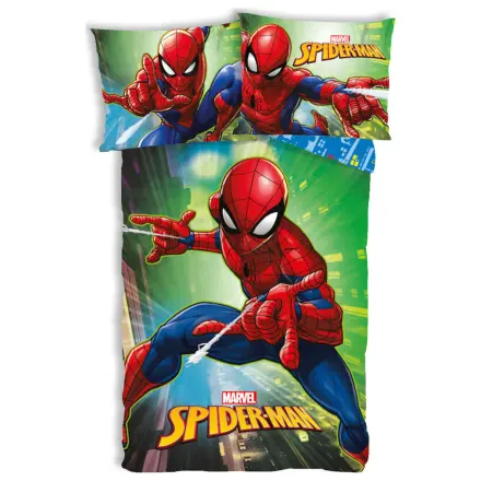 Spider-Man City Lights Childrens Toddler Husa de plapuma poza produsului