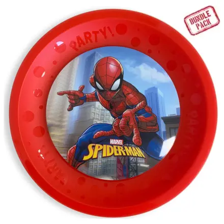Spider-Man Crime Fighter micro premium plastic flat plate set de 4 piese 21 cm poza produsului
