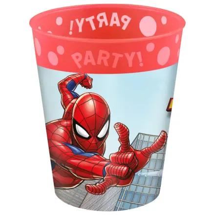 Spider-Man Crime Fighter micro premium set de 4 pahare de plastic, 250 ml poza produsului