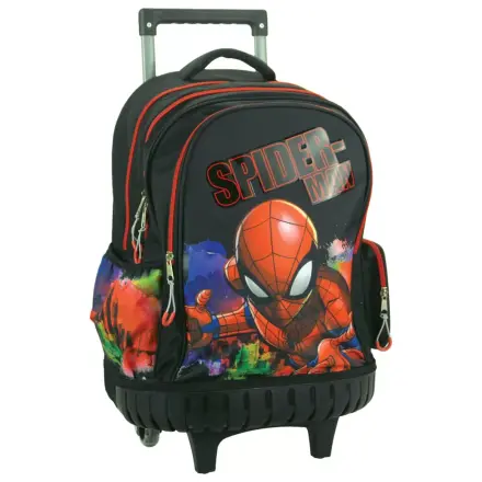 Spider-Man Global Premium Rolling Ghiozdan de scoala, Geanta 42 cm poza produsului