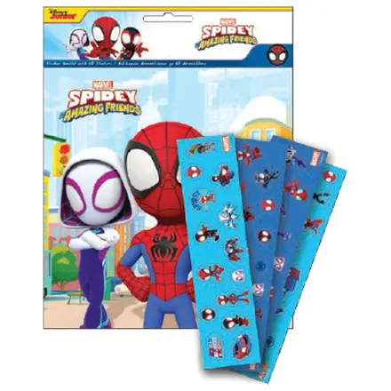 Spider-Man Little Heroes Unite Album de stickere cu 50 de stickere poza produsului