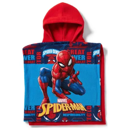 Spider-Man Spider-Sense Prosop de plaja Tip Poncho 50x100 cm poza produsului