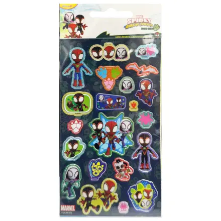 Spider-Man Spidey Dino set autocolante holografice poza produsului