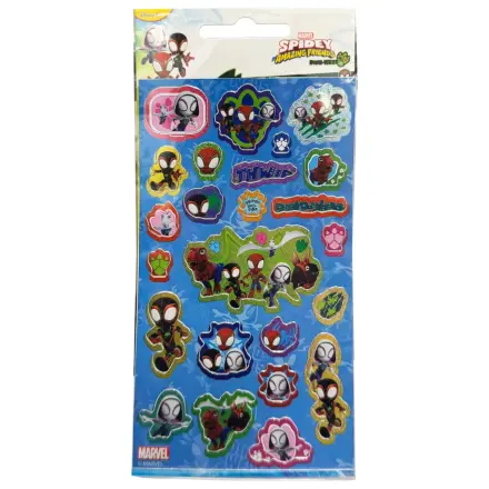 Spider-Man Spidey Dino Worlds Set de stickere holografice poza produsului