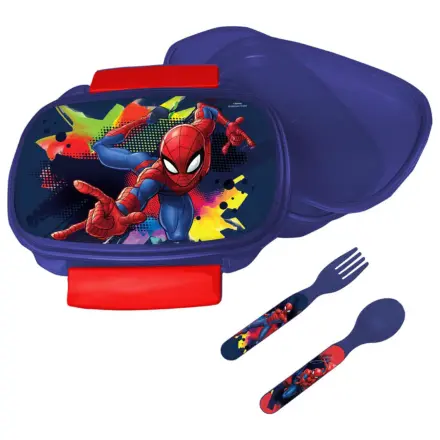 Spider-Man Splotch Cutie Sandwich + Set Tacâmuri poza produsului