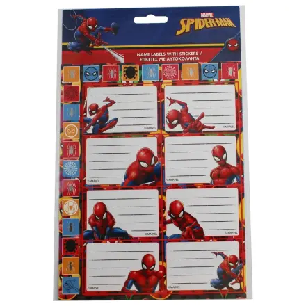 Spider-Man Wall eticheta caiet cu autocolant 16 bucati poza produsului