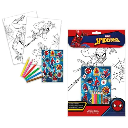 Spider-Man Web-Slinger Set de Colorat + Autocolante poza produsului