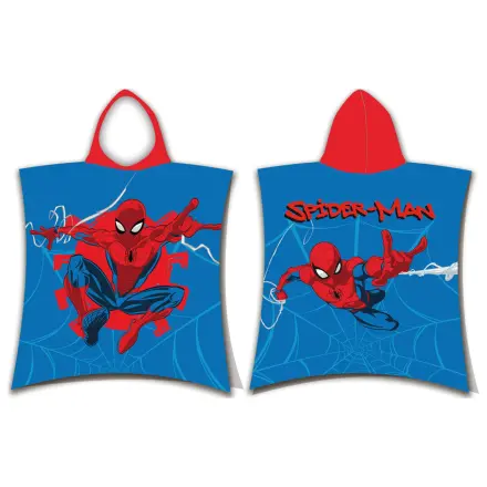 Spider-Man Webshot prosop de plaja poncho 50x115cm poza produsului
