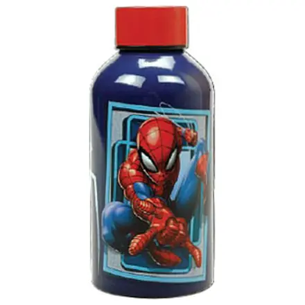 Sticla de apa din aluminiu Spider-Man World cu capac cu filet 500 ml poza produsului