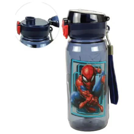 Spider-Man World sticla de apa din plastic cu agatatoare 600 ml poza produsului