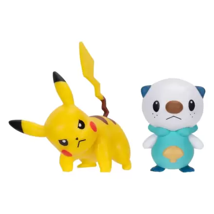 Figurină Pokémon Set 2 Oshawott & Pikachu 8 cm poza produsului