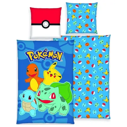 Lenjerie de pat Pokémon Pokemons 135 x 200 cm poza produsului