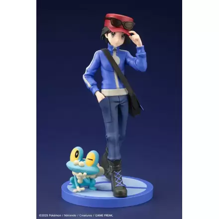 Pokémon ARTFXJ Statuie 1/8 Calem & Froakie 20 cm poza produsului