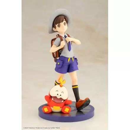 Pokémon ARTFXJ Statuie 1/8 Florian cu Fuecoco 20 cm termékfotója