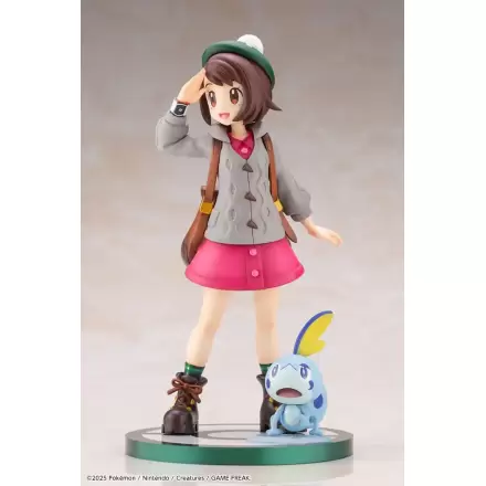 Pokémon ARTFXJ Statuie 1/8 Gloria & Sobble 21 cm termékfotója