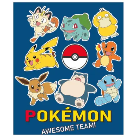 Patura fleece Pokémon Awesome Team poza produsului