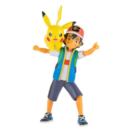 Figurine de luptă Pokémon Ash & Pikachu 11 cm poza produsului