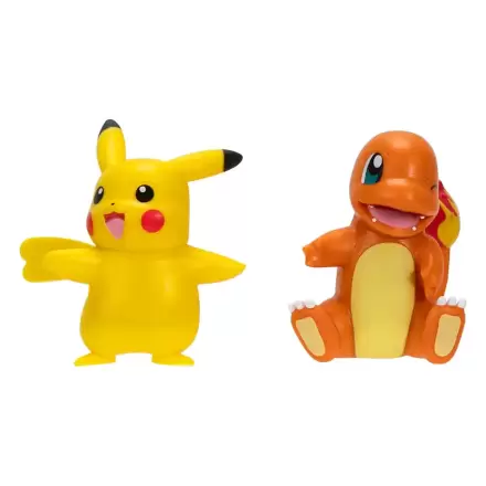 Pokémon Battle Figure First Partner Set Figura 2-pack Charmander #2, female Pikachu poza produsului