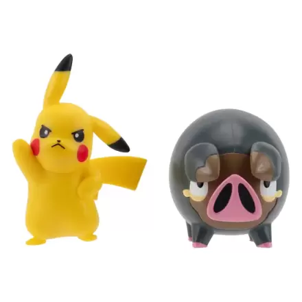 Pokémon Battle Figure Set Figurine 2-Pack Pikachu #5, Lechonk 5 cm poza produsului
