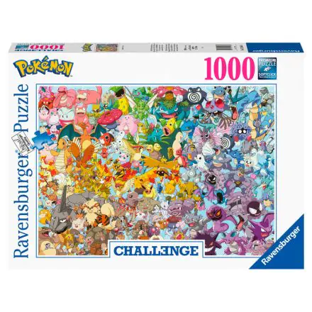 Pokémon Challenge Puzzle Jigsaw Grup (1000 piese) termékfotója