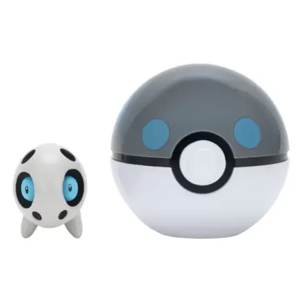 Pokémon Clip'n'Go Poké Balls Aron & Minge Grea poza produsului