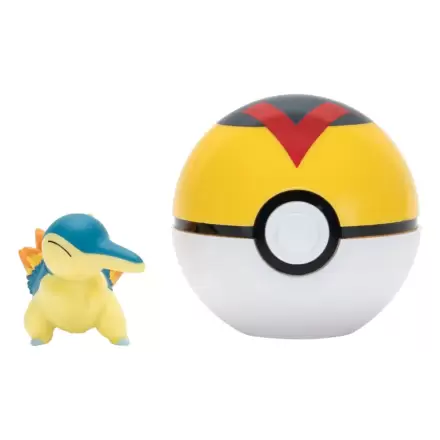 Pokémon Clip'n'Go Poké Balls Cyndaquil & Level Ball poza produsului