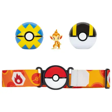 Pokémon Clip 'n' Go Belt Set Chimchar poza produsului