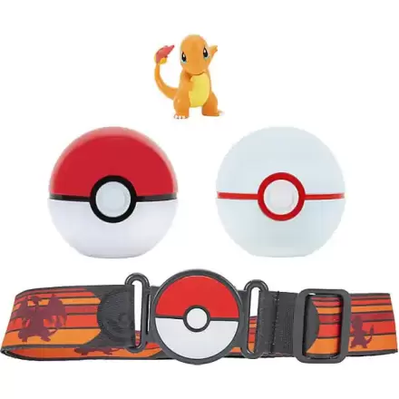 Pokémon Clip'n'Go Set Curea Poké Ball Poké Ball, Luxury Ball & Charmander termékfotója