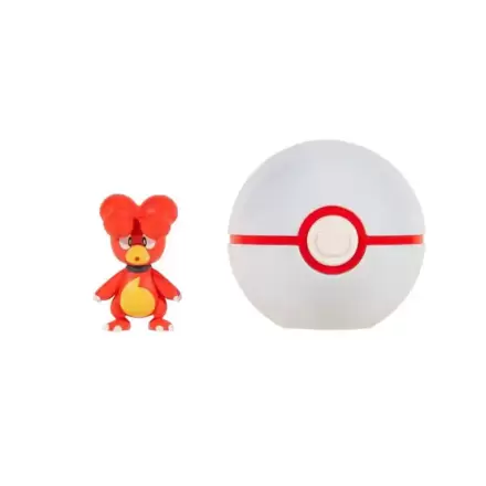 Pokémon Clip'n'Go Poké Bile Magby & Poké Ball termékfotója