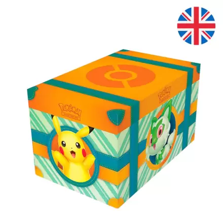 English Pokemon Collector Chest Padela Adventure geantă de joc de cărți termékfotója