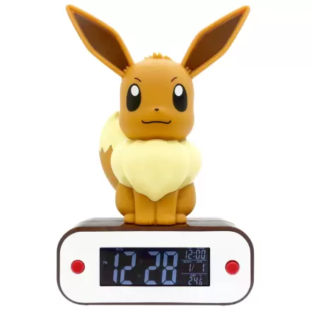Ceas deșteptător Pokémon cu Lumină Evoli 22 cm poza produsului