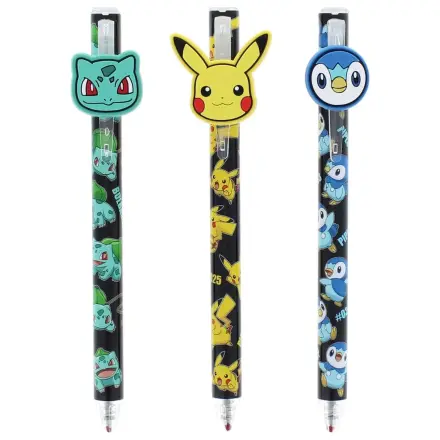 Pokémon Erasable Gel Pens 3 bucăți poza produsului