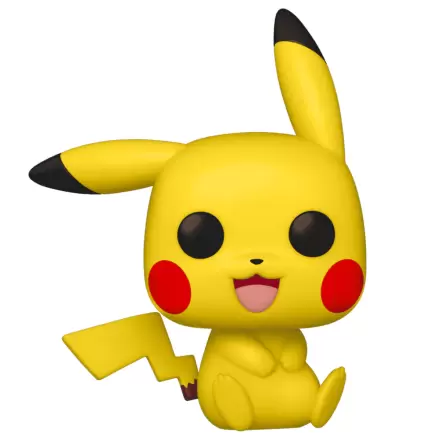 Pokémon Funko POP! Games Figurina de vinil Pikachu Șezând 9 cm poza produsului
