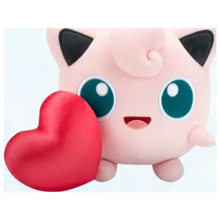 Jucarie de plus Pokemon Jigglypuff cu inima 20 cm poza produsului