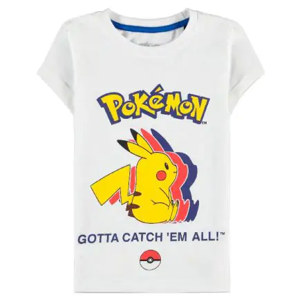 Tricou copii Pokemon Pika Silhouette poza produsului