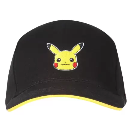 Șapcă cu cozoroc curbat Pokemon, cu insignă Pikachu termékfotója