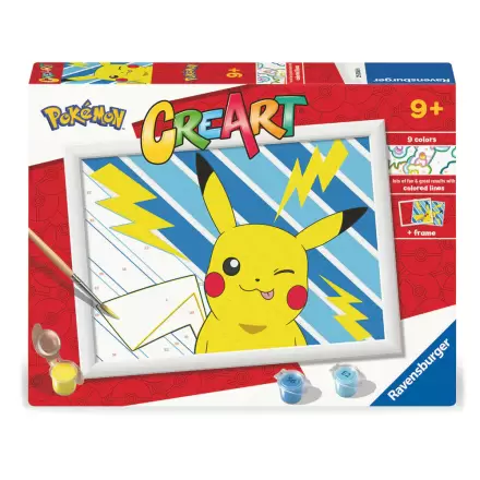 Pokemon Pikachu CreArt Set Pictură poza produsului