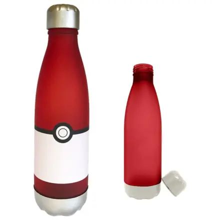 Pokémon Pokeball Sticla de apa din plastic cu capac cu filet 650 ml poza produsului