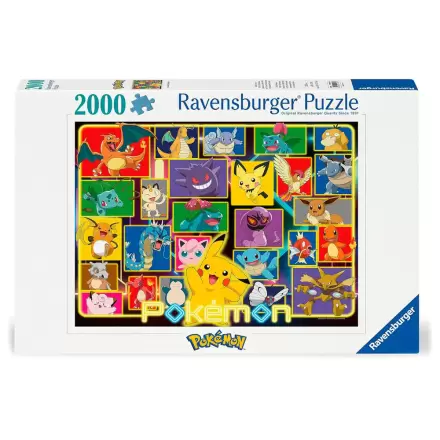 Pokemon puzzle 2000 piese poza produsului