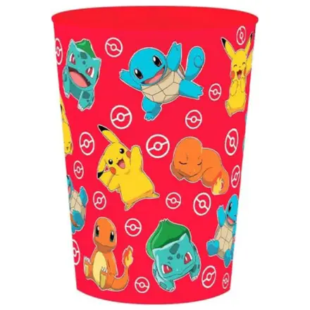 Pokémon Red cana de plastic 250 ml poza produsului