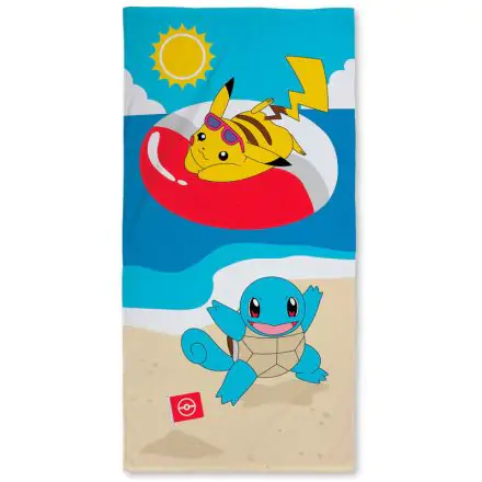 Pokemon Summer prosop de plaja din bumbac poza produsului