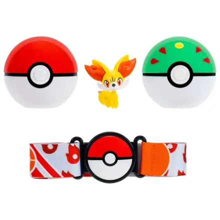 Pokémon Toy Clip 'n' Go Belt Set Fennekin poza produsului