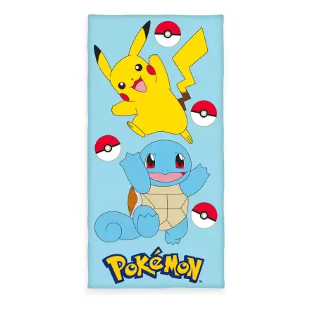 Prosop Pokemon Velour Pikachu & Squirtle 75 x 150 cm termékfotója